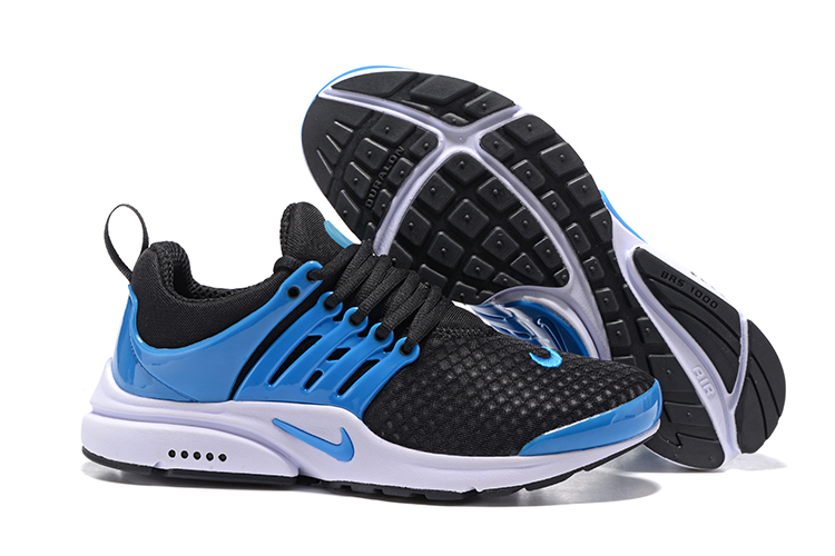Nike Air Presto Essential Black Blue Shoes - Click Image to Close